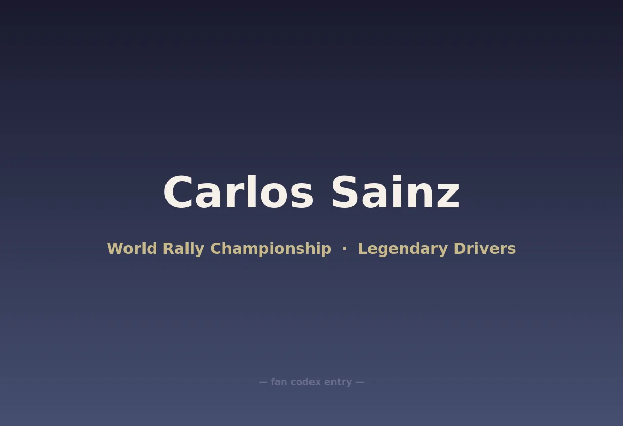 Carlos Sainz